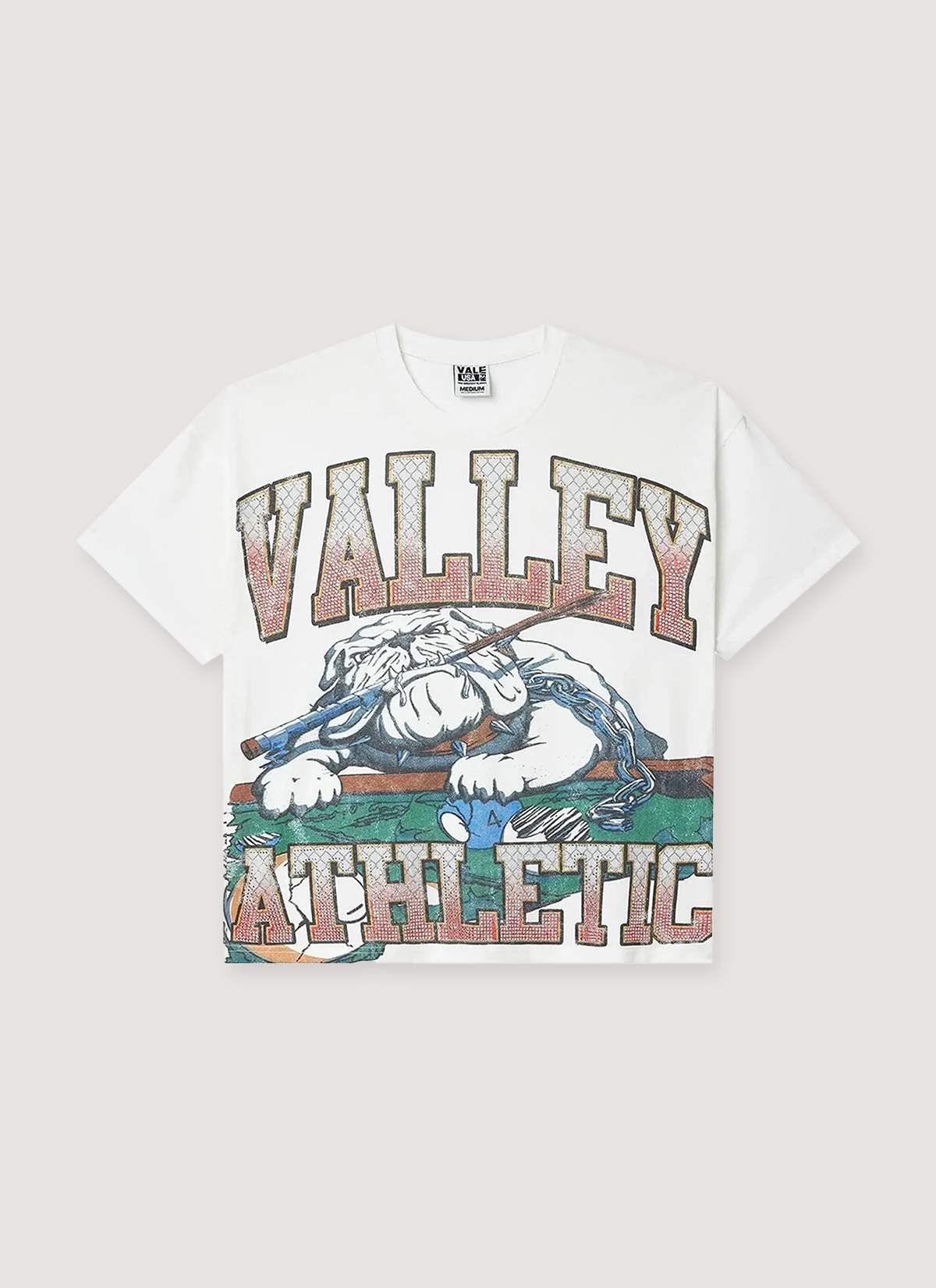 Vale Forever Polo Bling Tee White