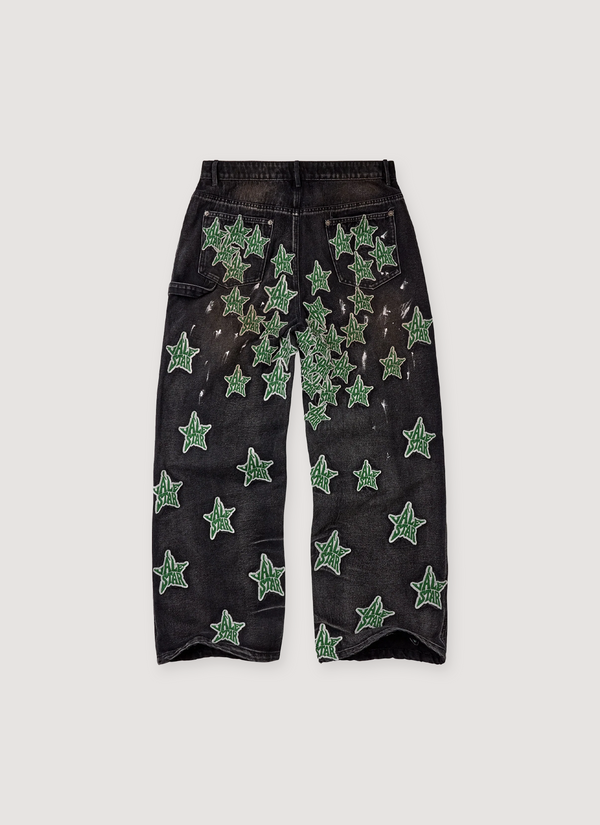 Vale Forever Starfall Denim Washed Black alternate view - Shop at Pieces Los Angeles