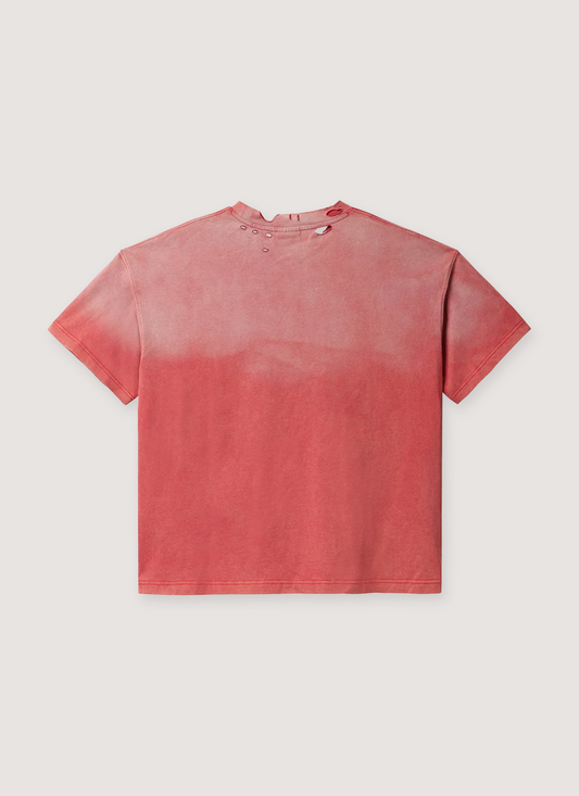 Vale Forever Thrashed Sun Tee Vintage Red