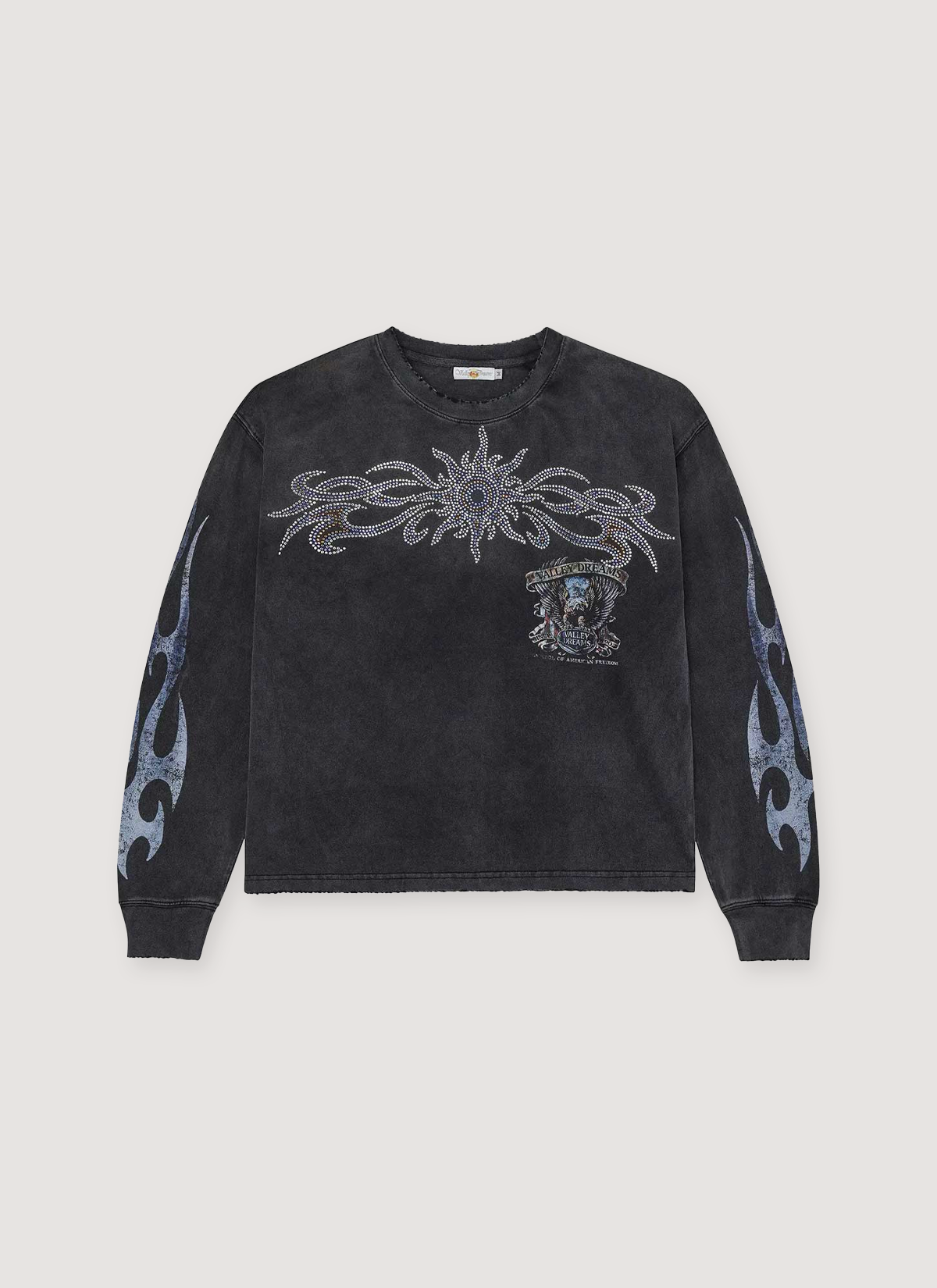 Vale Forever Valley Bling Longsleeve Vintage Black