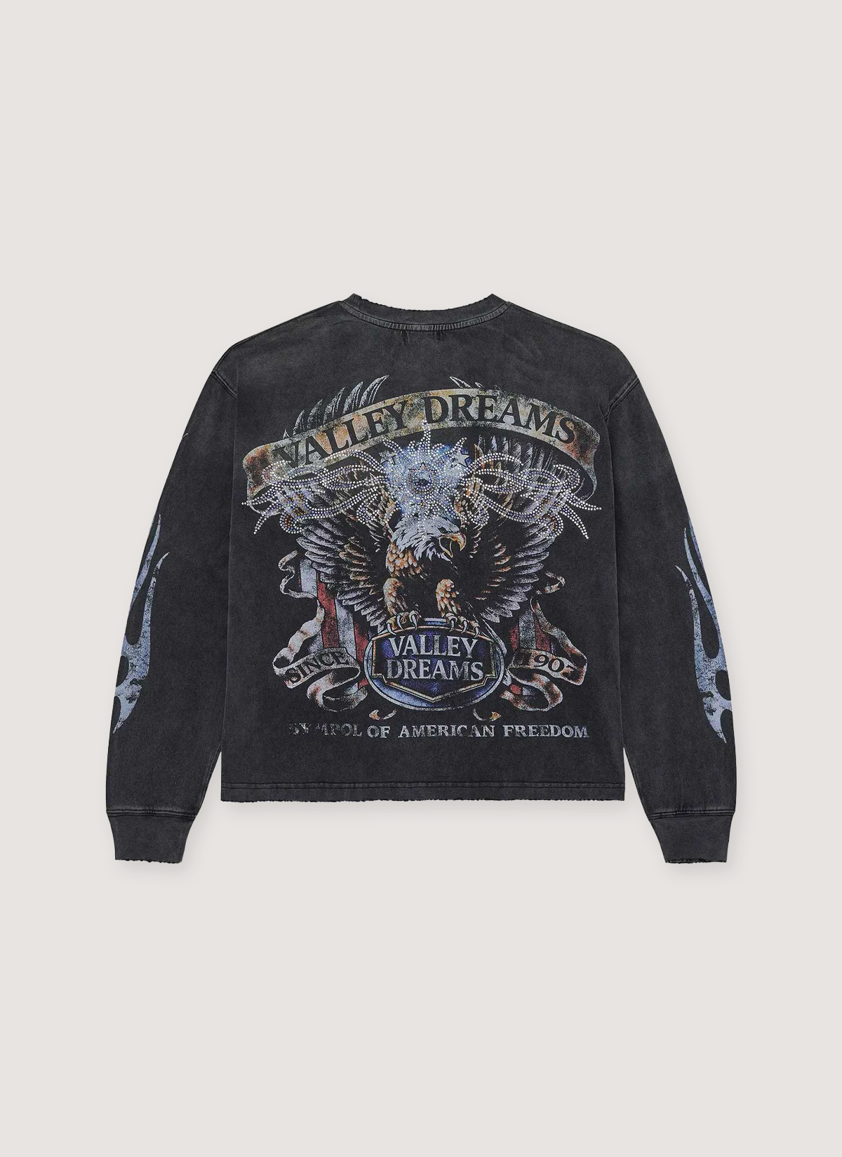 Vale Forever Valley Bling Longsleeve Vintage Black Vale Forever Valley Bling Longsleeve Vintage Black - Image 2 | Authenticated at Pieces Los Angeles
