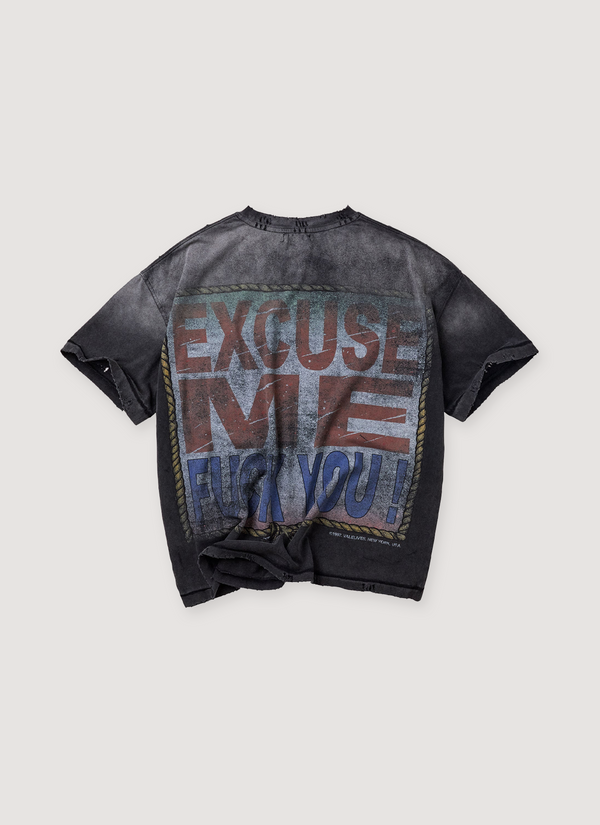 Vale Forever War Machine Tee Vintage Black alternate view - Shop at Pieces Los Angeles