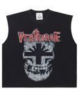 Vertabrae Fever Cut Off Black