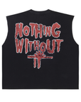 Vertabrae Fever Cut Off Black