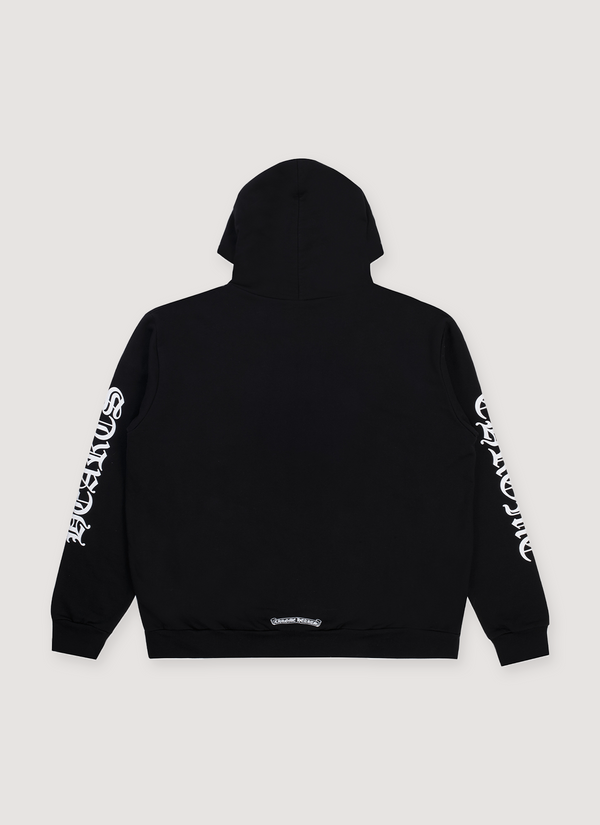 Chrome Hearts Vertical Logo Zip Up Sweatshirt Logo alternate view - Shop at Pieces Los Angeles