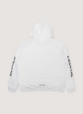 Chrome Hearts Vertical Logo Sweatshirt White Black Chrome Hearts Vertical Logo Sweatshirt White Black - Image 2 | Authenticated at Pieces Los Angeles
