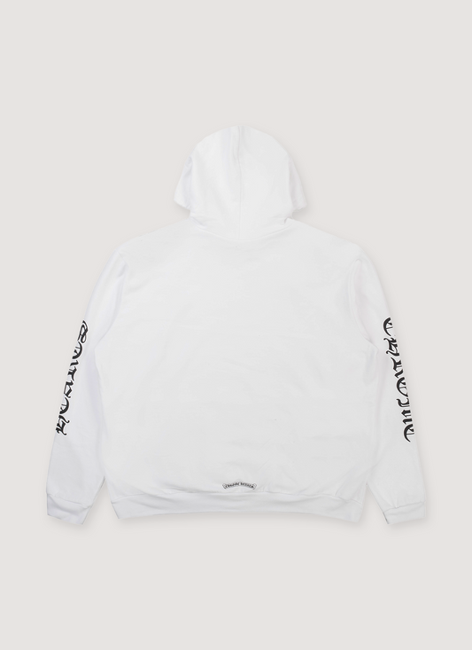 Chrome Hearts Vertical Logo Sweatshirt White Black