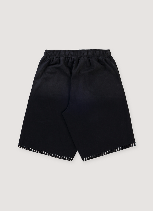Boredom Kills BK Villa Shorts Black alternate view - Shop at Pieces Los Angeles