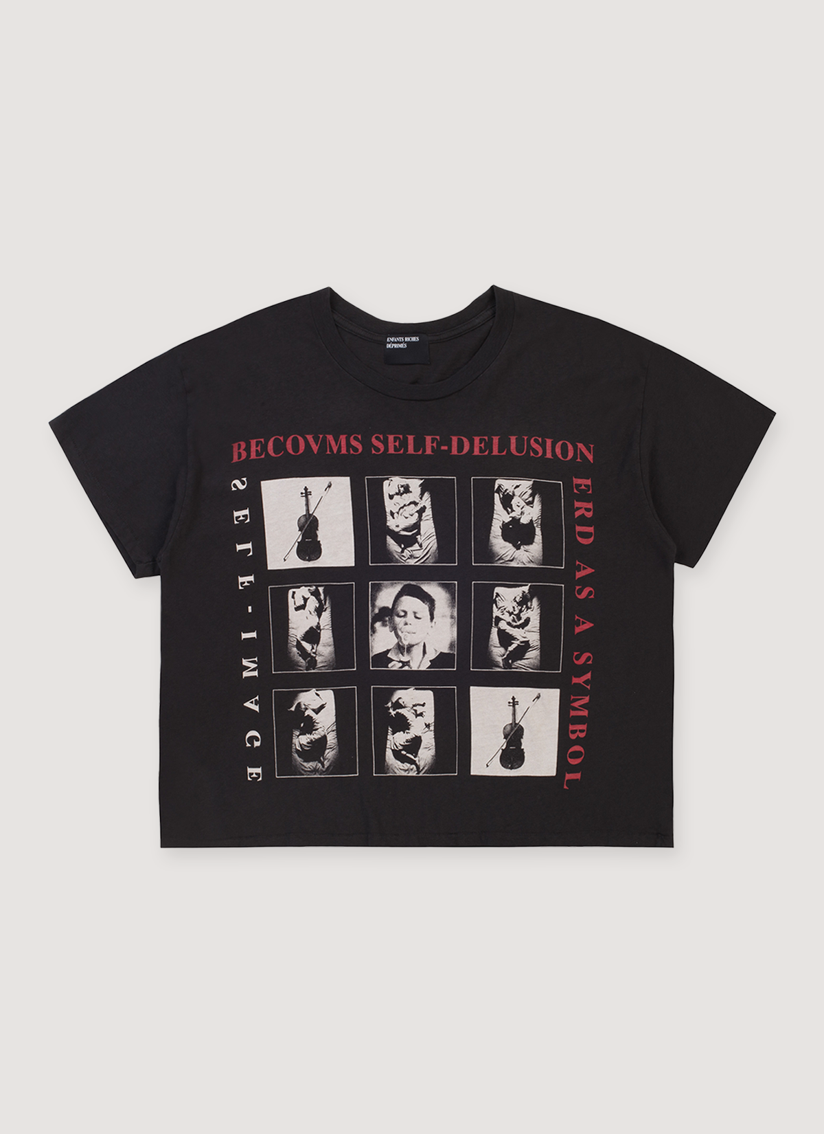 Enfants Riches Déprimés Violin Sleep Tee Vintage Black