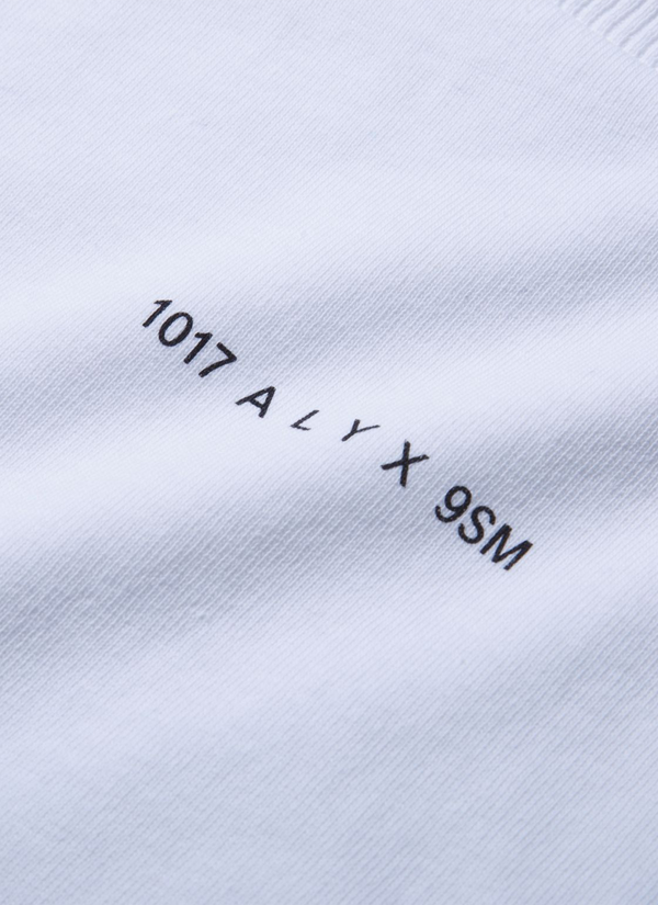 1017 Alyx 9SM  Visual Tee White alternate view - Shop at Pieces Los Angeles