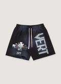 Vertabrae Vonster Cross Sweatshorts Black Vertabrae Vonster Cross Sweatshorts Black - Image 1 | Authenticated at Pieces Los Angeles