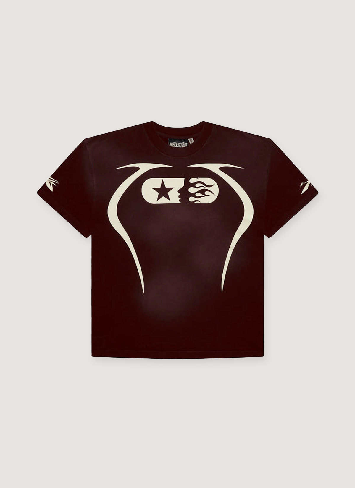 Hellstar Warm Up Tee Brown Hellstar Warm Up Tee Brown - Image 1 | Authenticated at Pieces Los Angeles