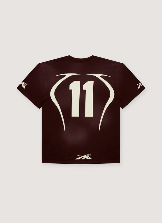 Hellstar Warm Up Tee Brown