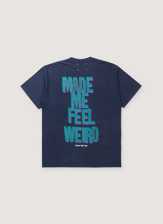 Better With Age Weirdo Tee Navy (Baseball)