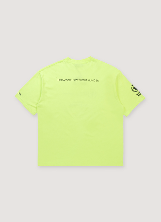 Balenciaga World Food Programme Tee Fluorescent Yellow