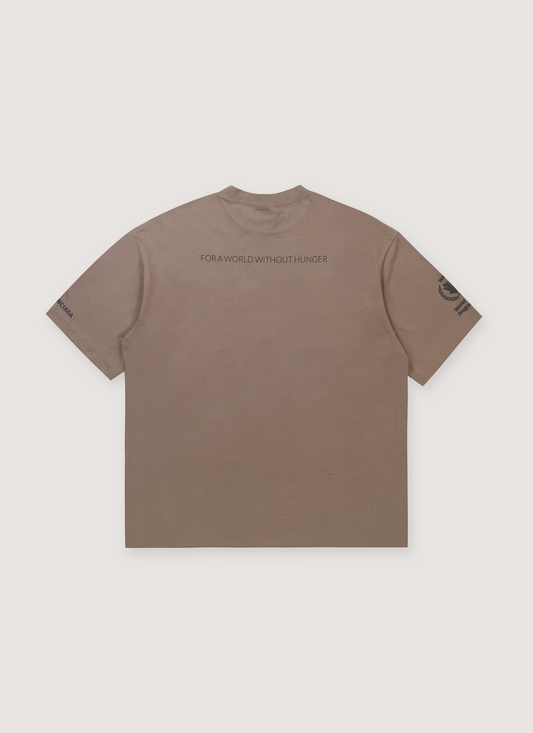 Balenciaga World Food Programme Tee Ochre