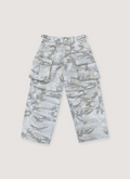 Project G/R Washed Cargo Pants White Camo Project G/R Washed Cargo Pants White Camo - Image 1 | Authenticated at Pieces Los Angeles