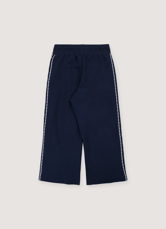 Pieces Wired Pleated Sweatpants Navy