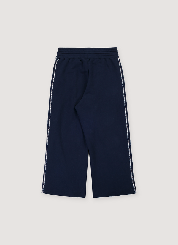 Pieces Wired Pleated Sweatpants Navy alternate view - Shop at Pieces Los Angeles