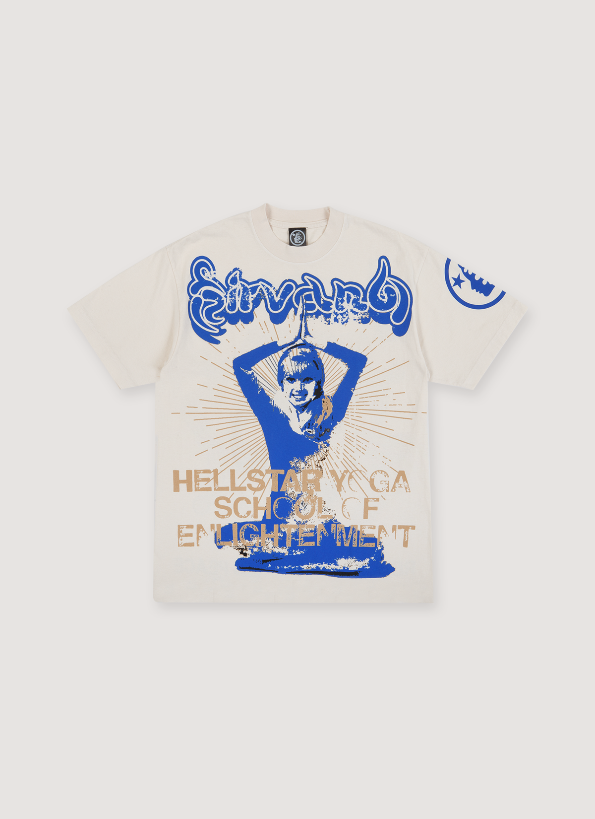 Hellstar Yoga Tee Cream