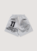 Hellstar Yoga Shorts Grey Hellstar Yoga Shorts Grey - Image 1 | Authenticated at Pieces Los Angeles