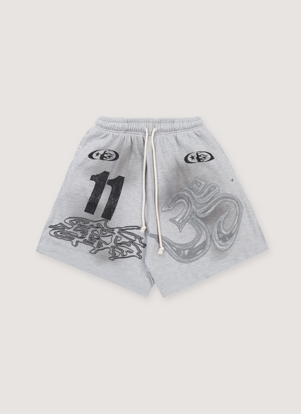 Hellstar Yoga Shorts Grey – PIECES