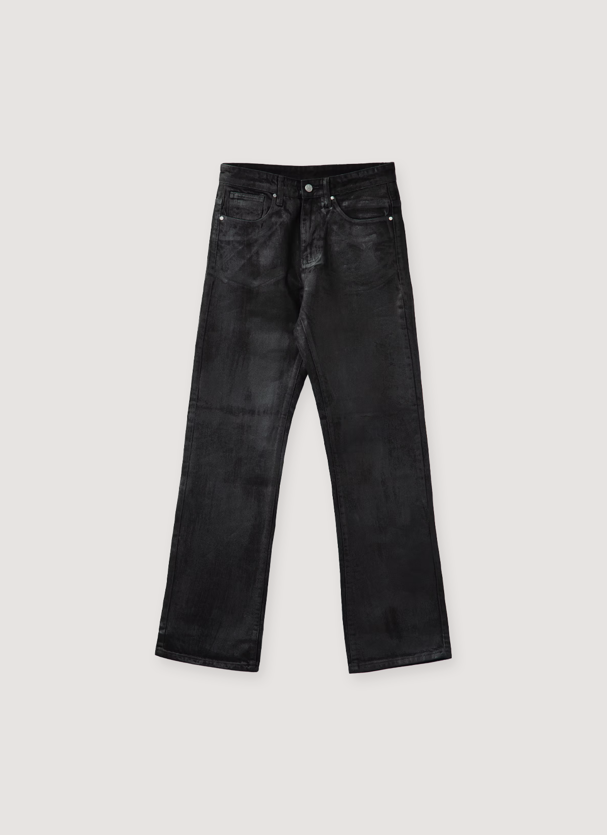 Basketcase Gallery Zombie Waxed Denim Black