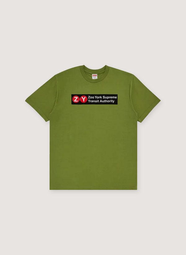 Supreme Zoo York Transit Tee Moss Zoo York Transit Tee Moss - Authenticated T-shirts | Pieces Los Angeles
