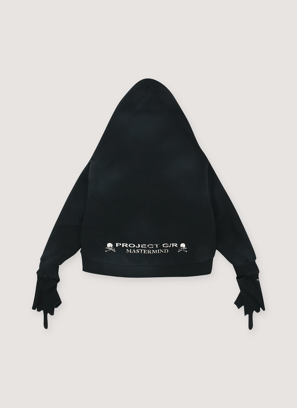 Project G/R Mastermind MMJ Zygon Hooded Sweatshirt Black alternate view - Shop at Pieces Los Angeles