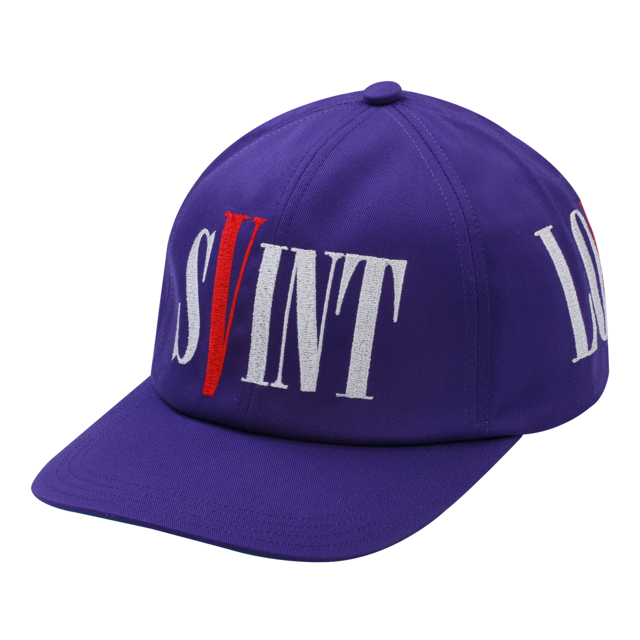 Saint Michael x Vlone Embroidered Hat Purple