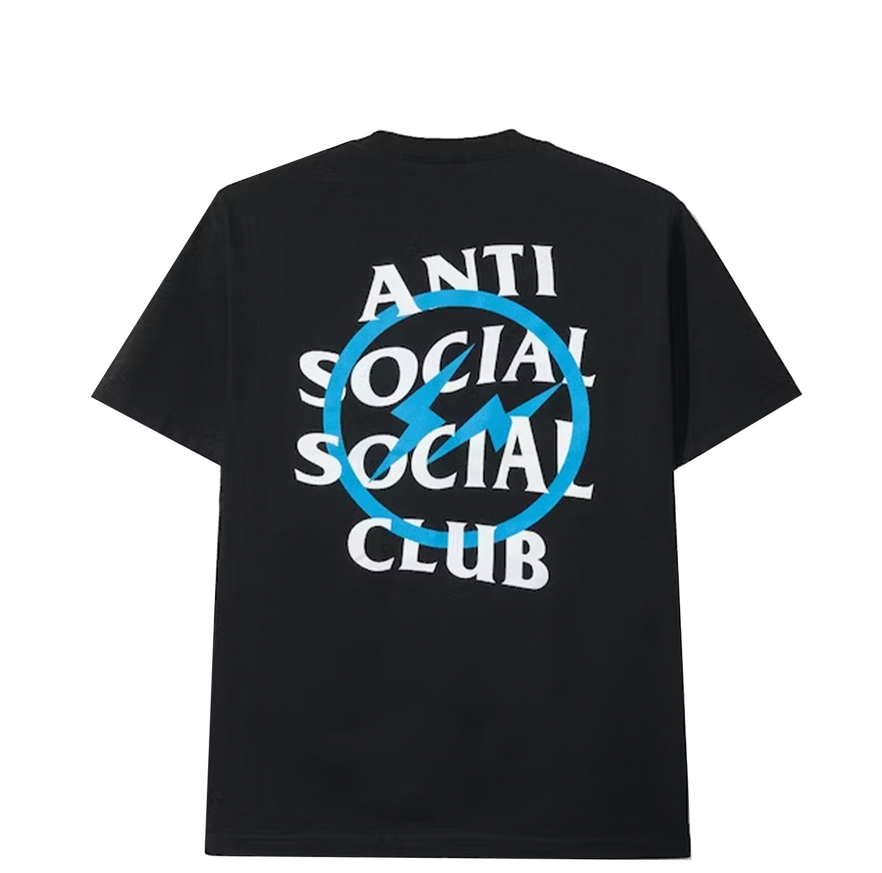 Anti Social Social Club x Fragment Bolt Tee Black Blue