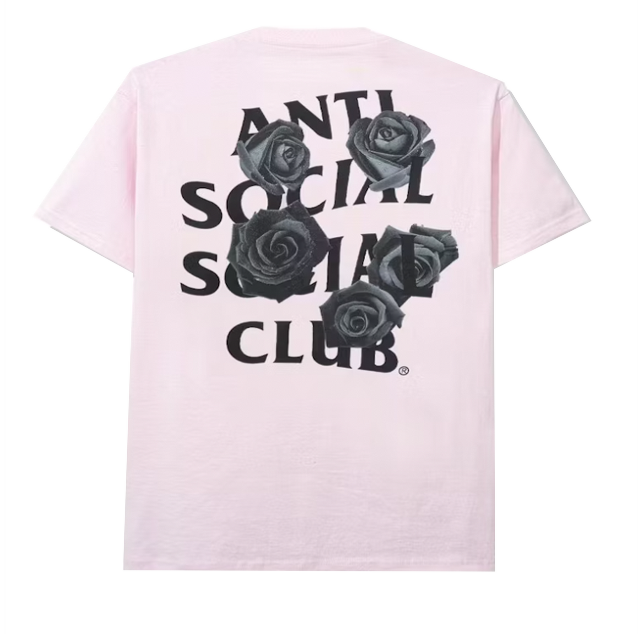 Anti Social Social Club Bat Emoji Tee Pink
