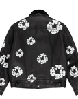 Denim Tears Leather Cotton Wreath Type-3 Jacket Black