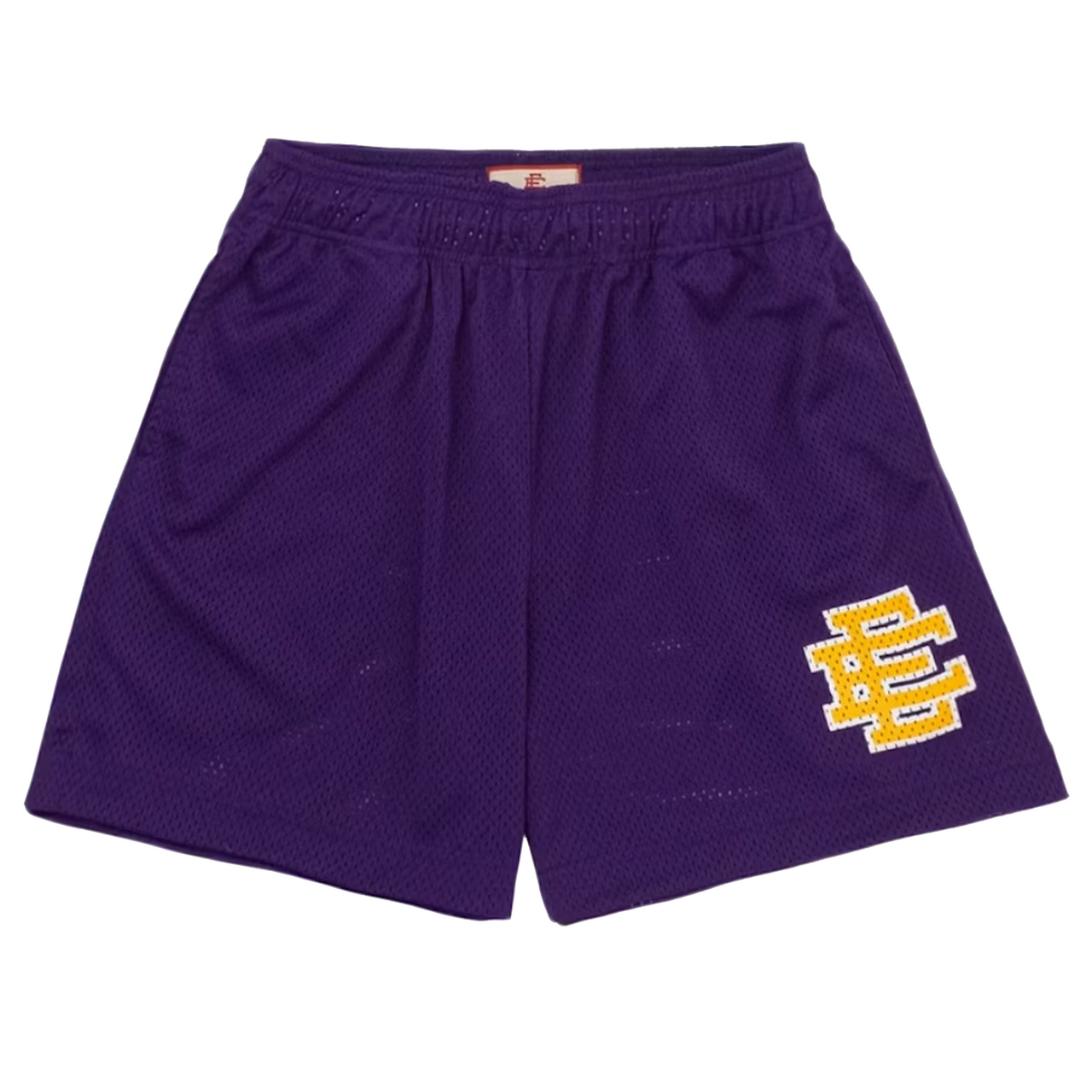 Eric Emanuel Basic Shorts Purple Yellow