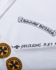 Chrome Hearts Cross Sweatshirt White Yellow