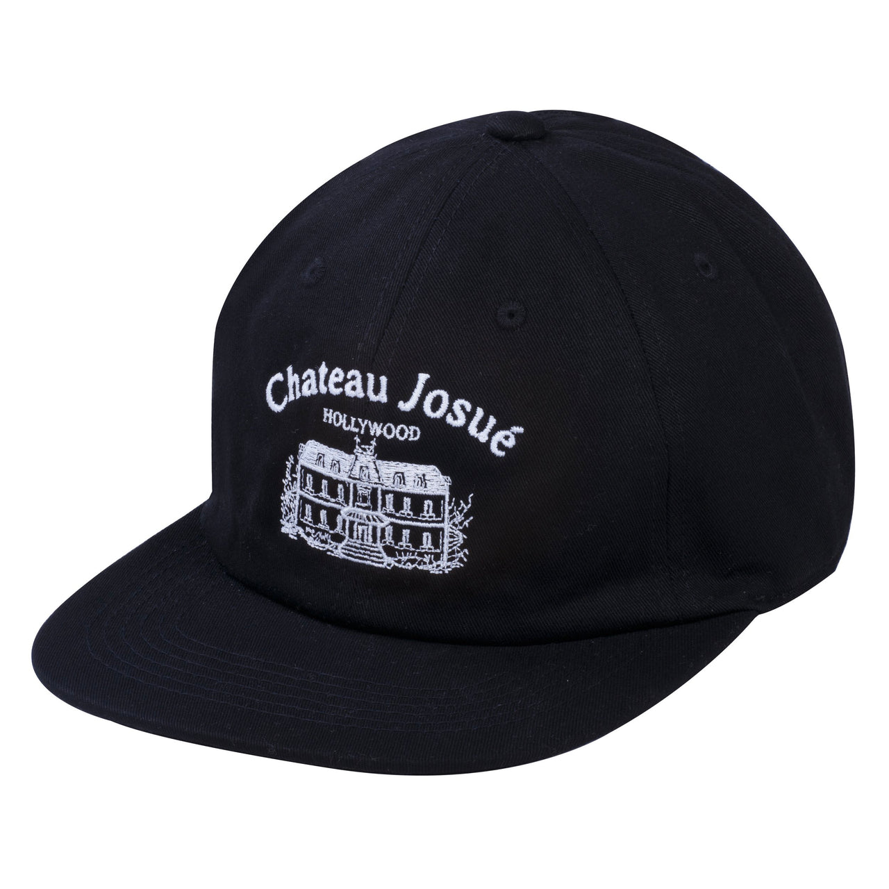 Gallery Dept. Chateau Josué Embroidered Cotton-Twill Baseball Cap Black
