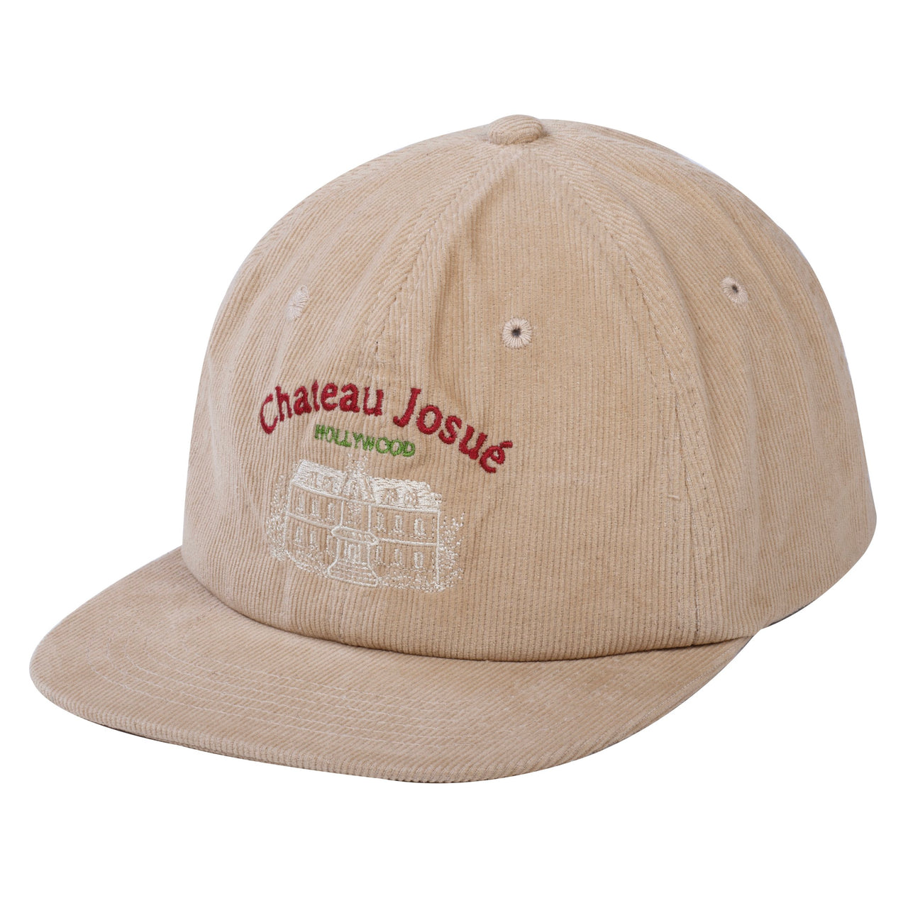 Gallery Dept. Chateau Josué Embroidered Cotton-Twill Baseball Cap Beige