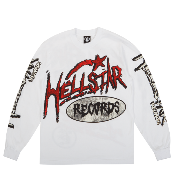 HELLSTAR Records 長袖 Tシャツ White○関送無料○ Hellstar_records_longsleeve_a2