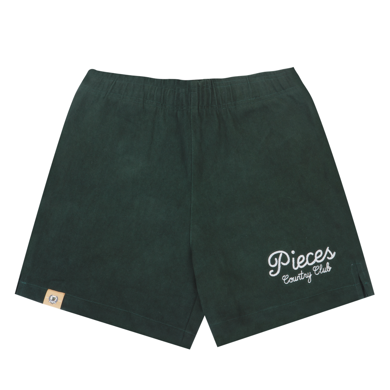 Pieces Country Club Shorts Forest Green