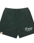 Pieces Country Club Shorts Forest Green