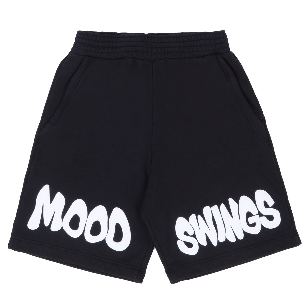 Mood Swings Swirl Sweat Shorts Black
