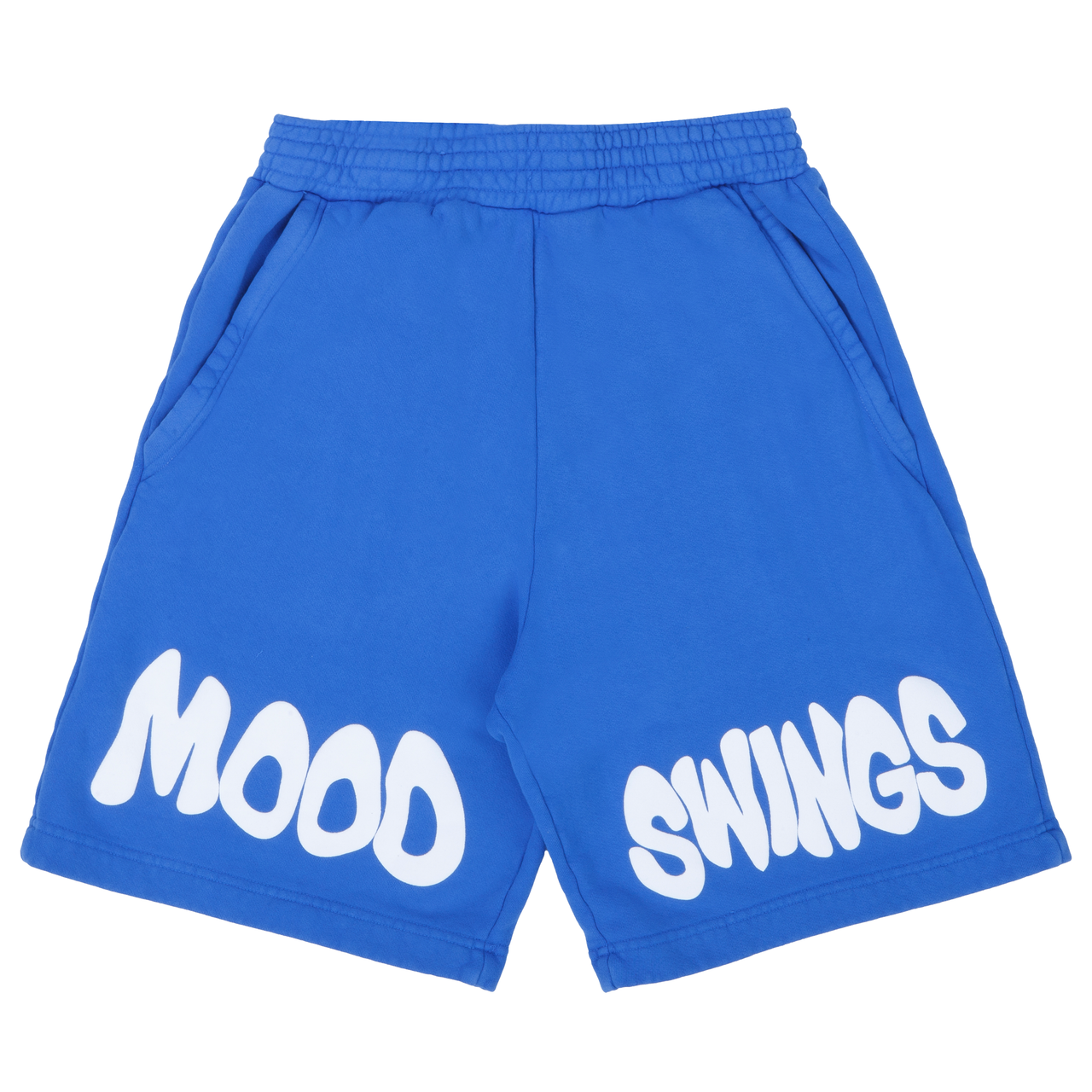 Mood Swings Swirl Sweat Shorts Blue