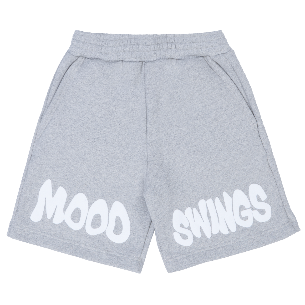 Mood Swings Swirl Sweat Shorts Grey