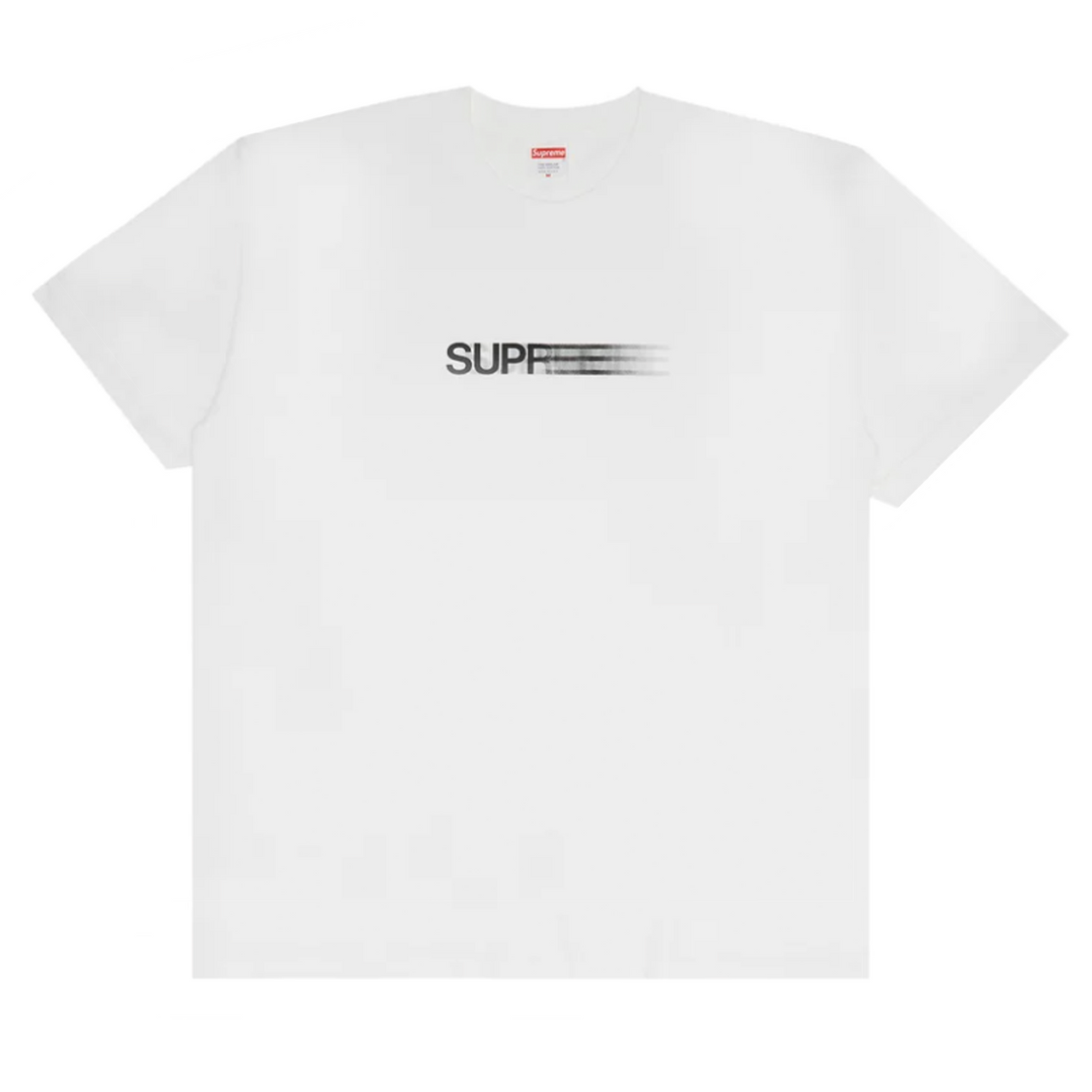 Supreme SS23 Motion Logo Tee White