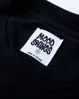 Mood Swings Swirl Tee Black White