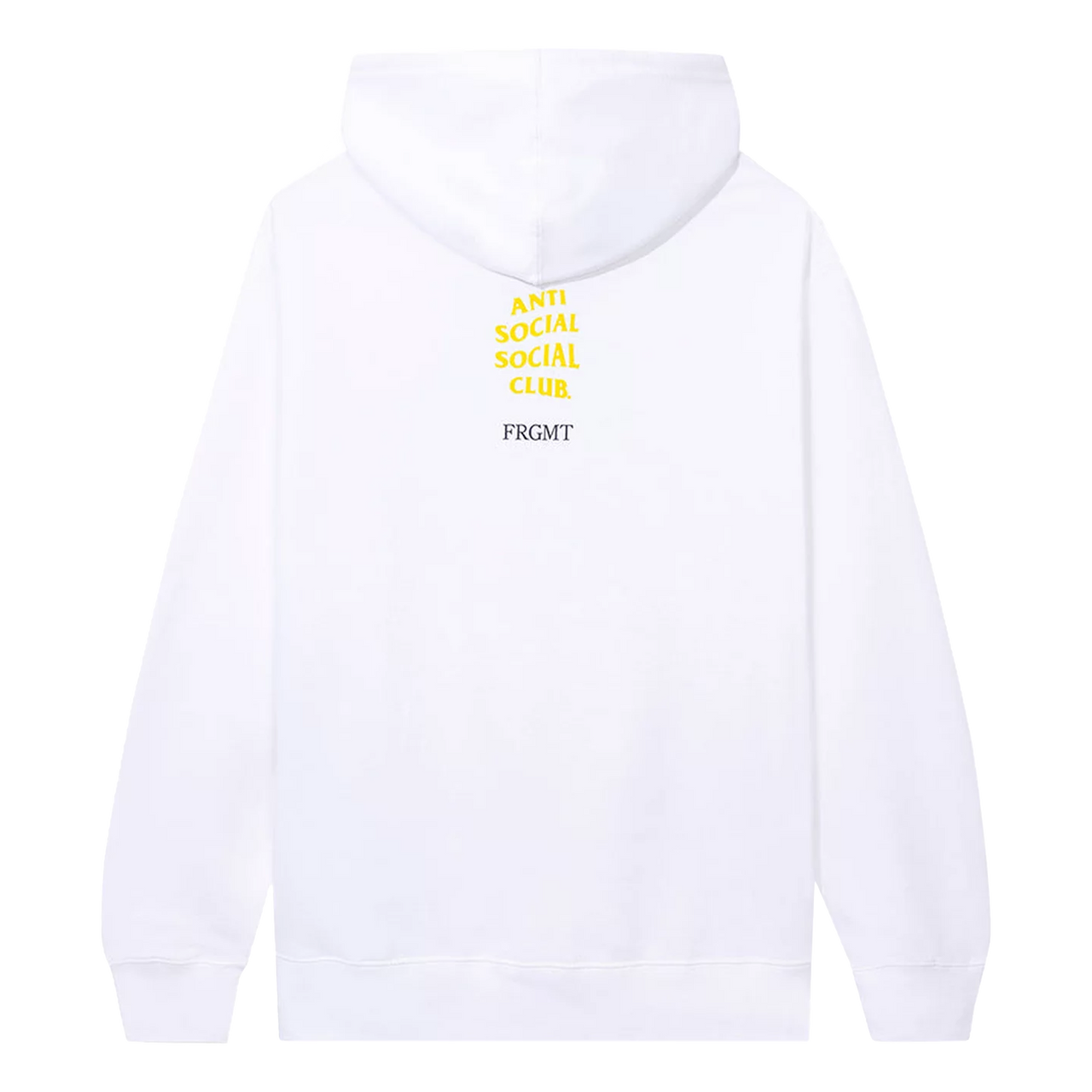Anti Social Social Club x Fragment Design Called Interference Sweatshirt White