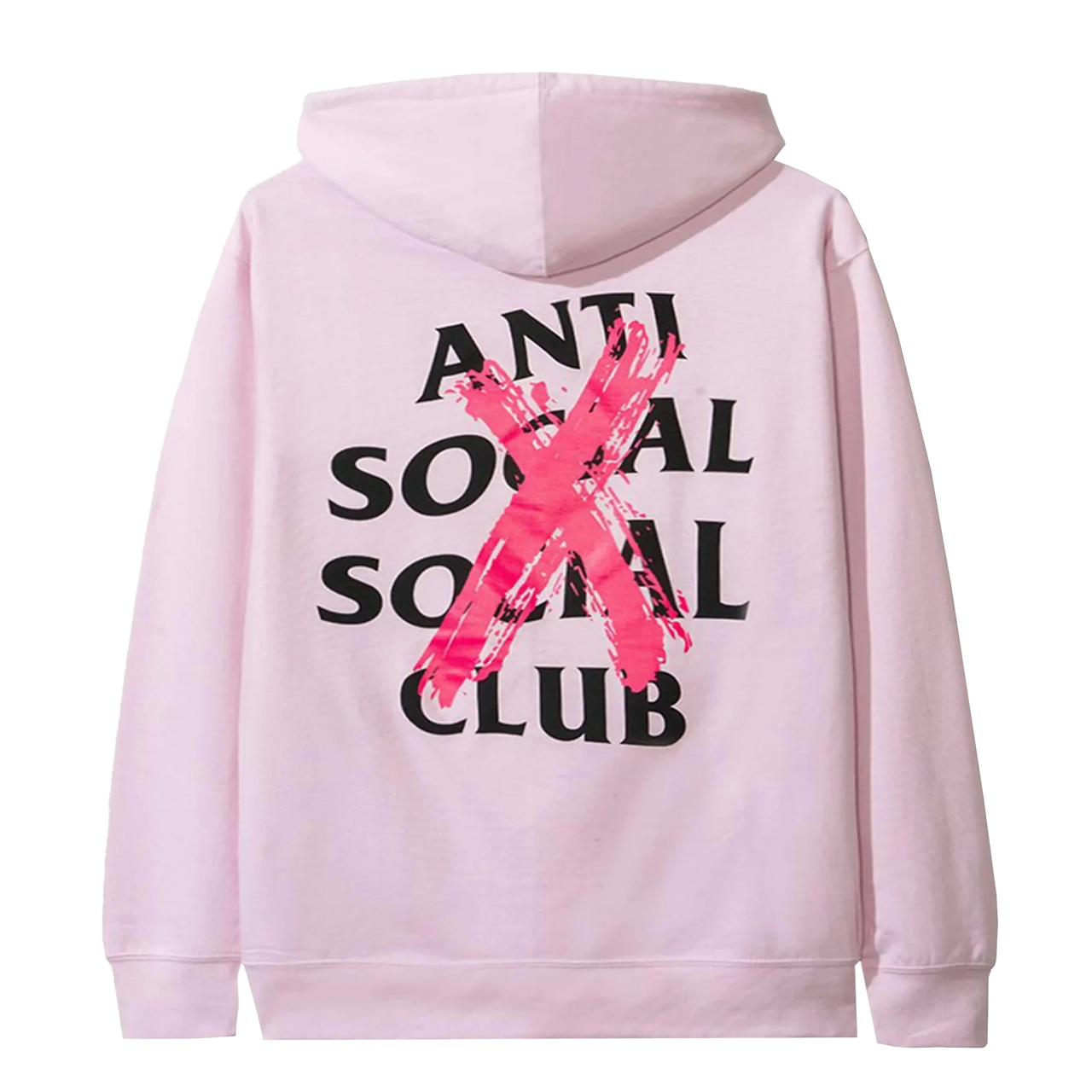 Anti Social Social Club Cancelled Sweatshirt Pink Pink