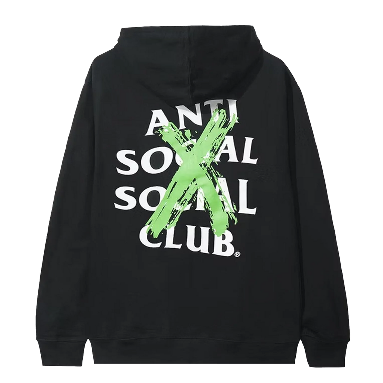 Anti Social Social Club Cancelled Sweatshirt Black Green