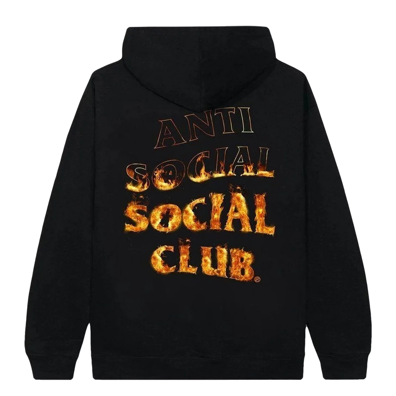 Anti Social Social Club A Fire Inside Sweatshirt Black