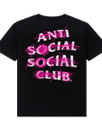 Anti Social Social Club Nevermind Tee Black Pink